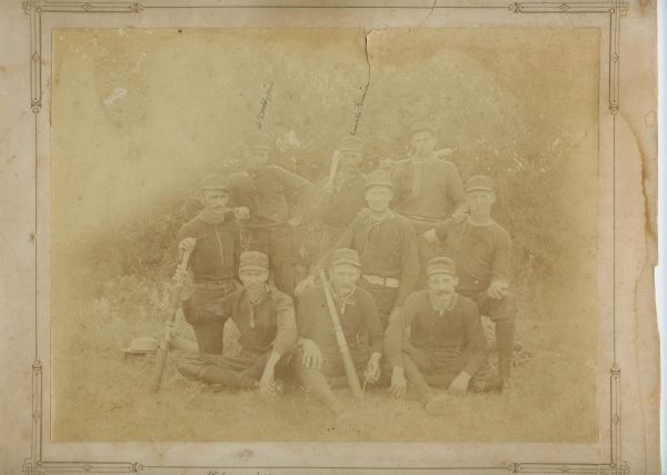 1886 Baseball Team Photo